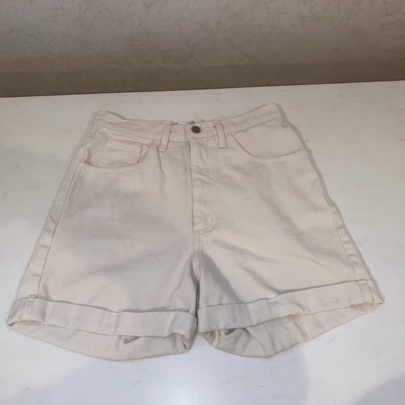 Guess Jeans High Waisted Denim Cuffed Shor… - Picture 7 of 8